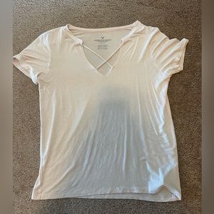 American Eagle Blush Pink Soft and Sexy Blouse